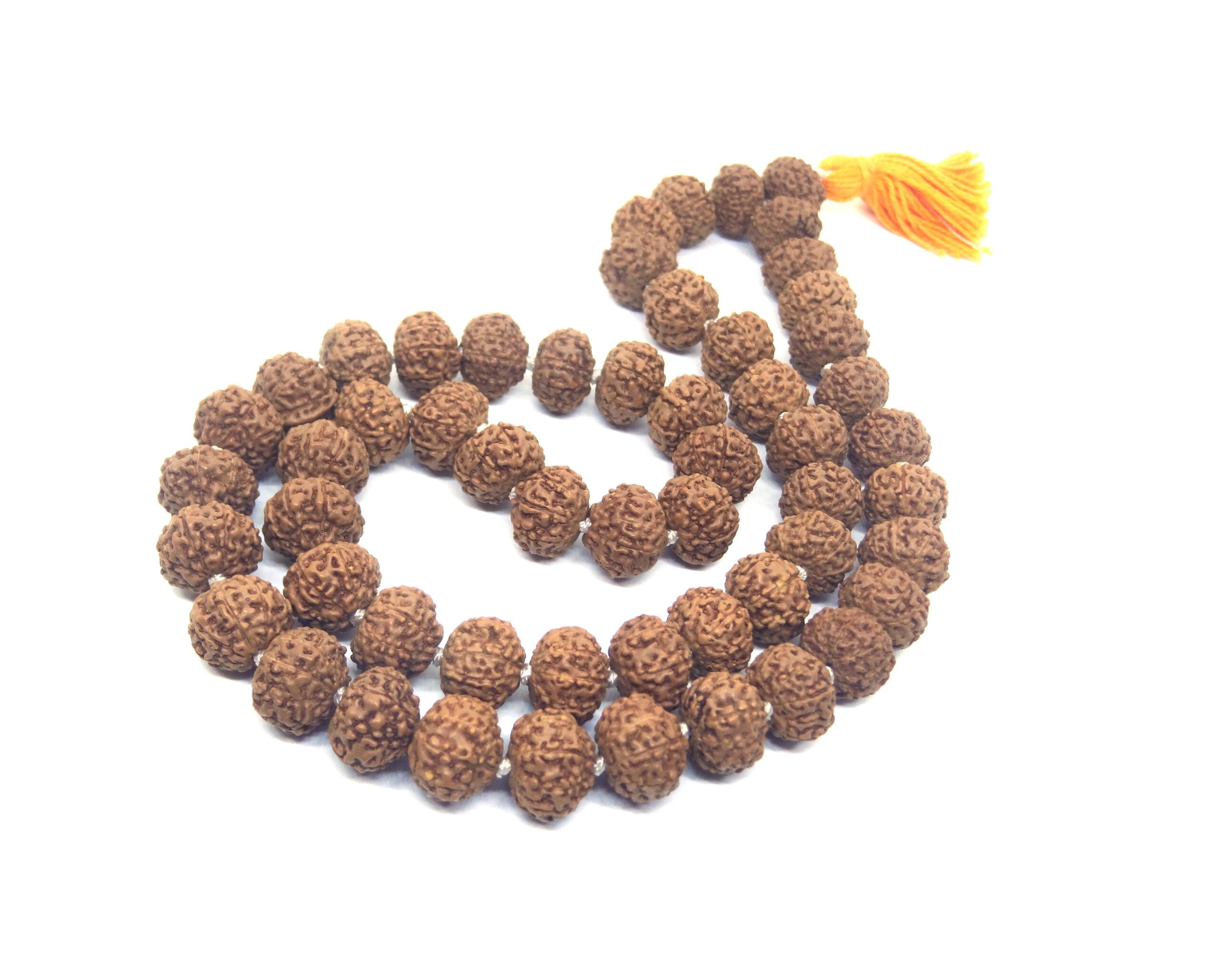 9 Mukhi Mala / Kantha Beads Lab Certified