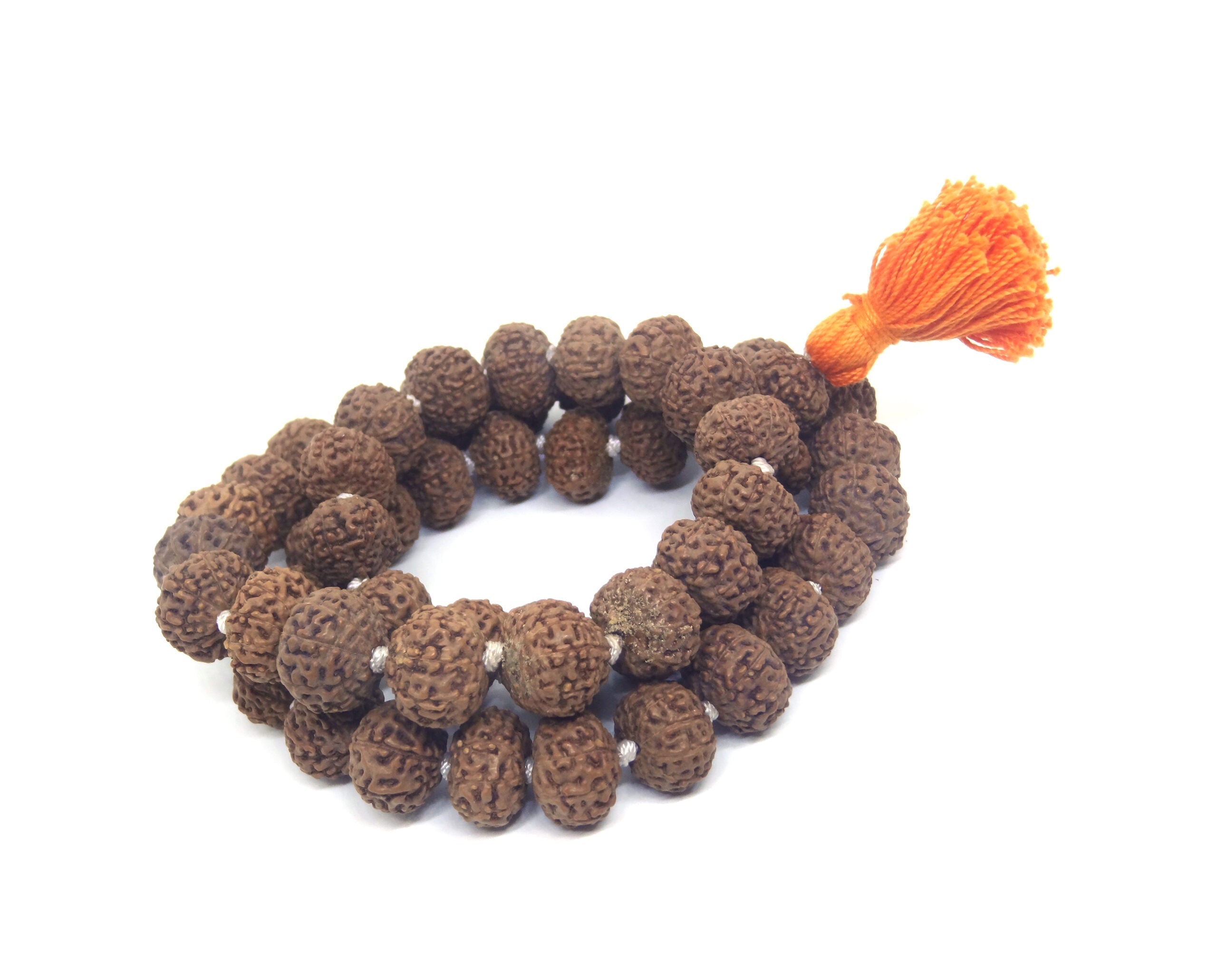 8 Mukhi Mala / Kantha Beads Nepali Lab Certified