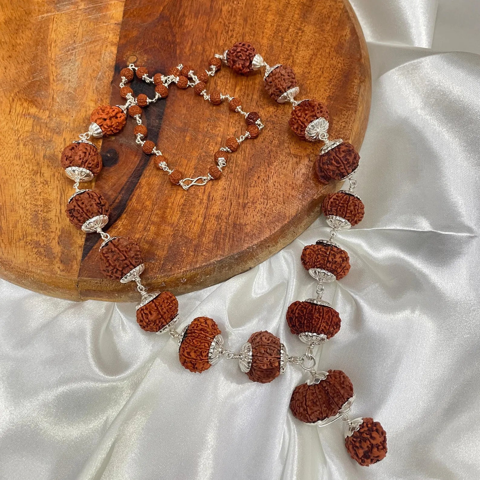 Siddha Mala 1-14 Mukhi Rudraksha Beads, Collector Rudraksha