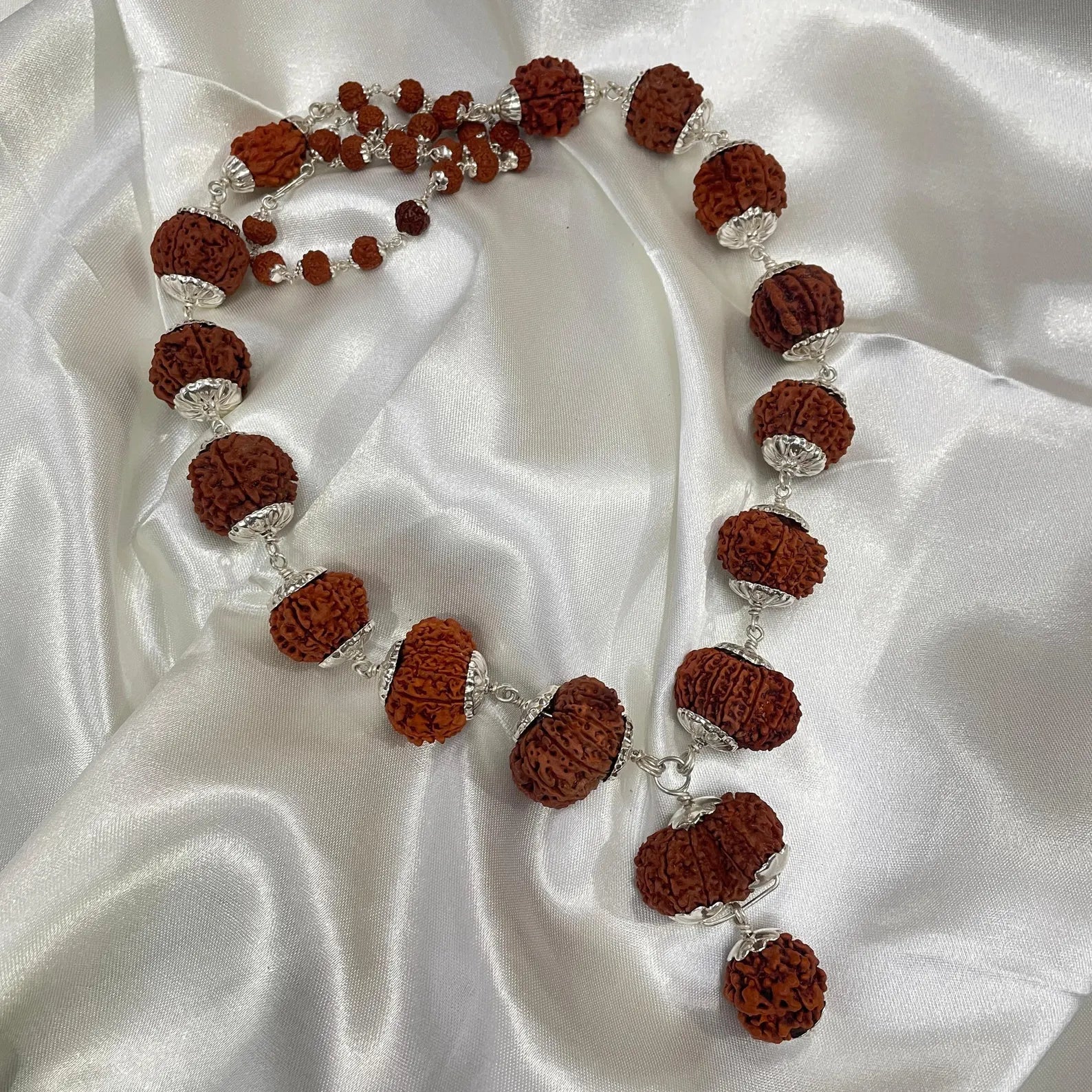 Siddha Mala 1-14 Mukhi Rudraksha Beads, Collector Rudraksha